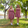 Vestido Natafa - Escarlata