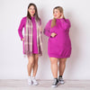 Vestido Chia - Berenjena