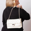 Bolso Acolchado Janis - Blanco