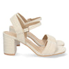 Sandalia Tacón Tere - Beige