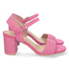 Sandalia Tacón Tere - Fucsia