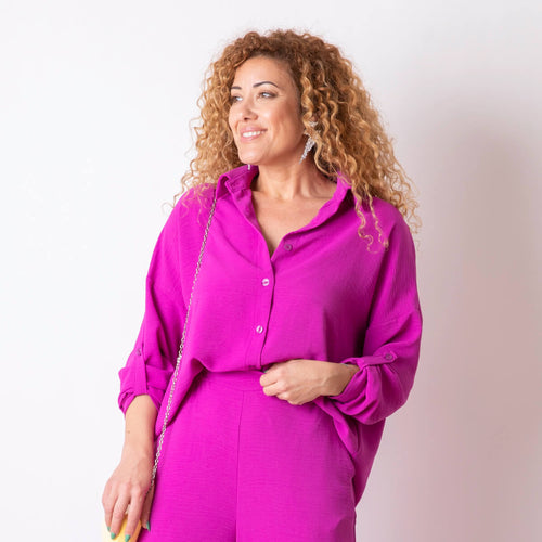 Camisa Alona - Buganvilla