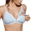 Sujetador mujer Selene Jasmina 336 maternal Copa C Celeste