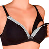Sujetador mujer Selene Jasmina 336 maternal Copa C Negro