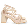 Sandalia Tacón Rubi - Beige