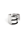 Anillo Personalizado Letter Signet - B