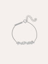 Pulsera Mamá Heart - Plata