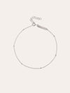 Tobillera Dots Plata