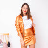 Biker Magen Ef. Piel - Cobre