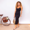 Vestido Jia Twist - Negro