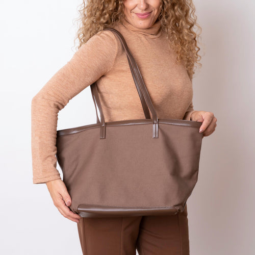 Bolso Shopper Aitín - Marrón