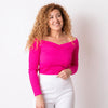 Camiseta Brenda - Fucsia