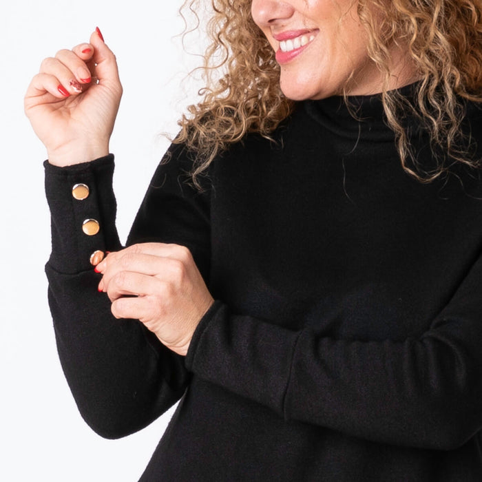 Vestido Chia - Negro
