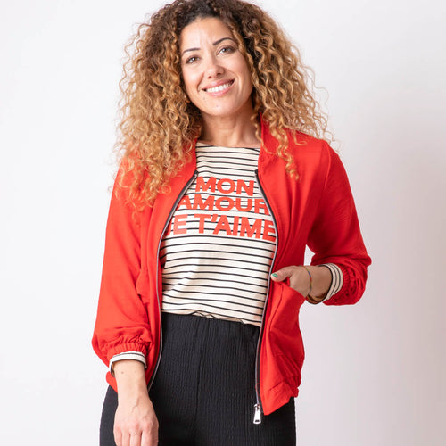 Bomber Lirin - Rojo