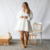 Vestido Lameli - Blanco