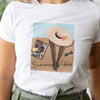 Camiseta Summer Vibes - Blanco