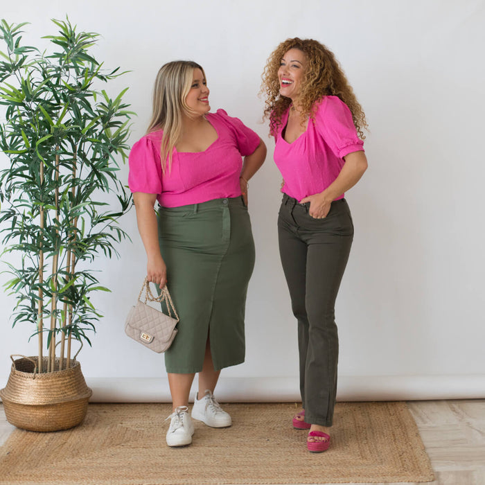 Blusa Gerus - Fucsia