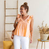 Blusa Flavia  - Melocotón