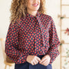 Blusa Delma Retro  - Marino