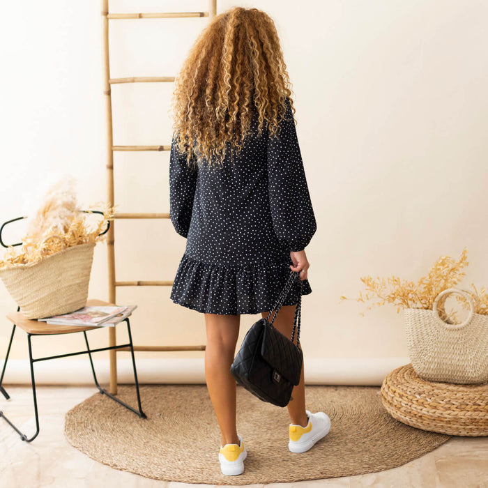 Vestido Yetari - Negro