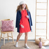 Vestido Velop  Corazones- Rojo