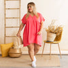 Vestido Ceiba  - Coral