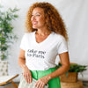 Camiseta  To Paris - Blanco