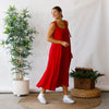 Vestido Cupira  - Rojo