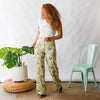 Pantalón Walia Print - Amarillo