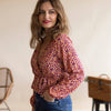 Blusa Toreus Manchas - Naranja