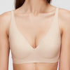 Sujetador mujer Gisela GIS1/0394 sin aro y con foam extraíble Piel