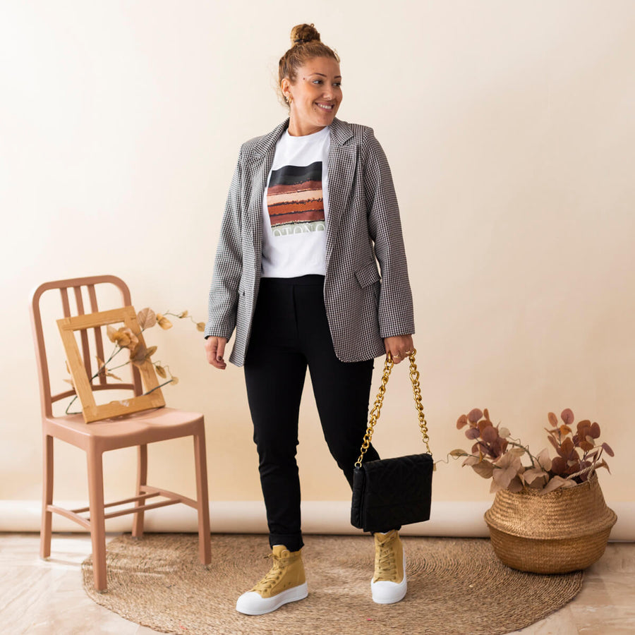 Camiseta Otoño - Blanco