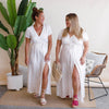 Vestido Anchi Lunares - Blanco