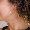 Pendientes Aro Mediano - Dorando