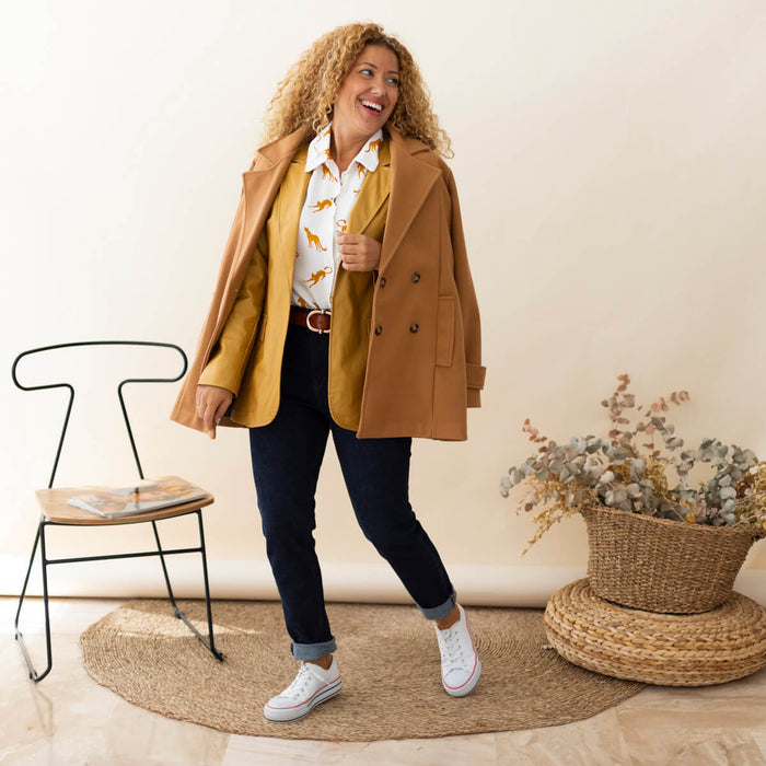 Blazer Adume  - Mostaza